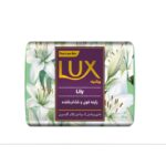 صابون لوکس مدل گل‌های سفید وزن 90 گرم